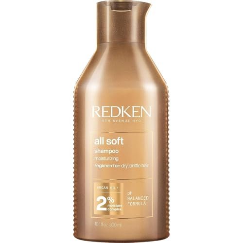 Redken All Soft Shampoo | Deeply Moisturizes and Hydrates...