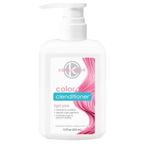 Keracolor Clenditioner LIGHT PINK Hair Dye - Semi Permanent...