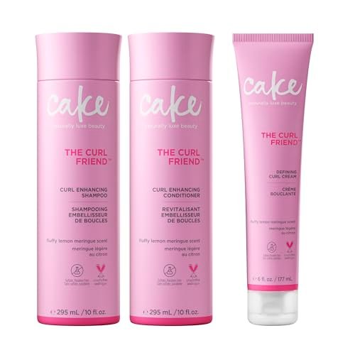 Cake Beauty Curl Friend Curl Defining Shampoo, Conditioner...