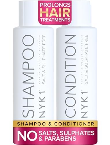 SALT NYK1 Sulfate-Free Shampoo and Conditioner Set for...