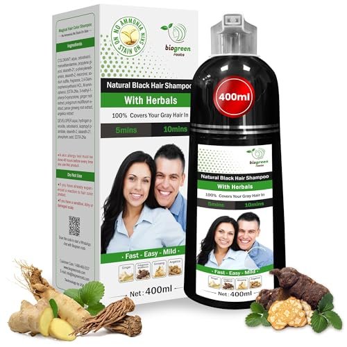 BIOGREEN ROOTS Ammonia-Free & Paraben Free Herbal Hair...