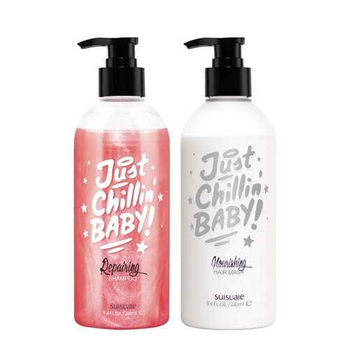 Suisuaie Oily Hair Shampoo and Conditioner, Clarifying...