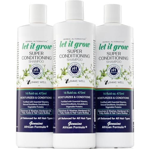 Genuine African Formula Natural Hair Loss Shampoo - Herbal...