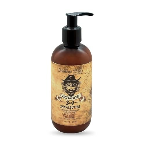 DeadeyeDick's 3-in-1 Shave Butter | Natural Shave Cream for...