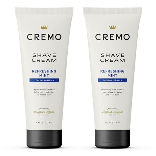 Cremo Barber Grade Cooling Shave Cream, Astonishingly...