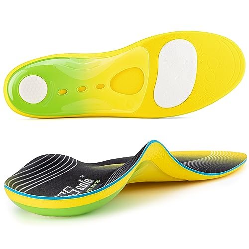 PCSsole Plantar Fasciitis Insoles - 220+lbs Heavy Duty High...
