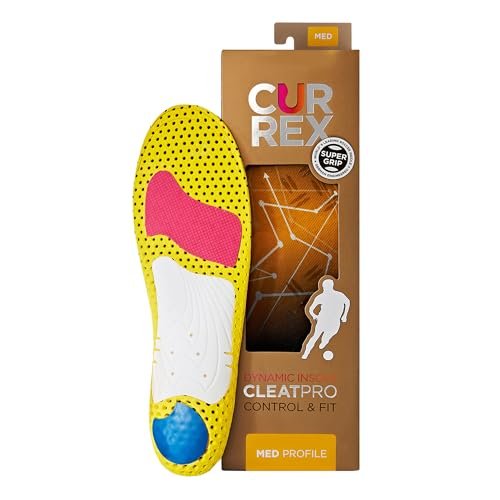 CURREX CLEATPRO - Thin, Arch Support Insoles, Comfort,...