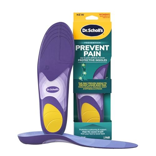 Dr. Scholl’s Prevent Pain Insoles for Women, Size 6-10, 1...