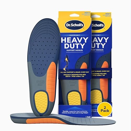 Dr. Scholl's Heavy Duty Support Insole Orthotics, Big &...