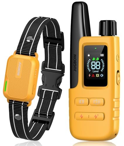 Jugbow Dog Shock Collar - 4200FT Dog Training Collar with...