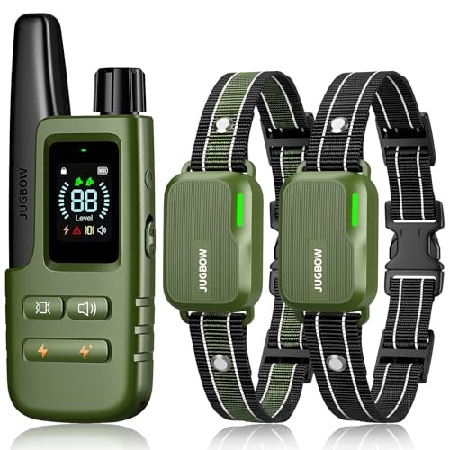 Jugbow Dog Shock Collar 2 Dogs (10-120Lbs) - 4200FT Dog...