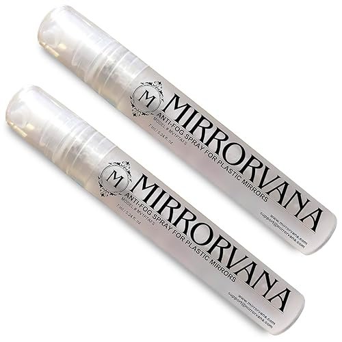 MIRRORVANA Anti Fog Spray for Shower Mirror (2 Bottles) -...