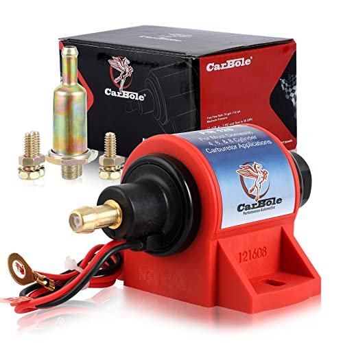 CarBole Micro Electric Gasoline Fuel Pump Universal 5/16...