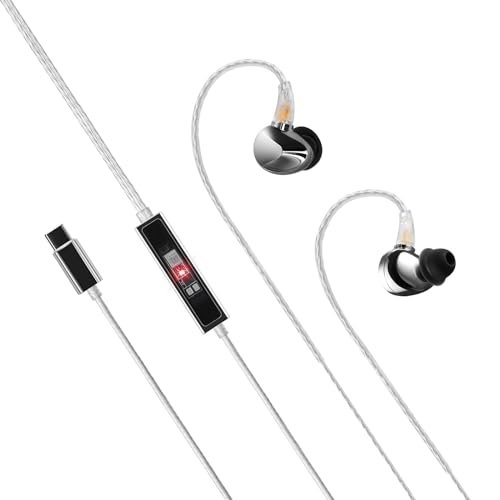Questyle NHB15 USB C Earphones in-Ear Earbuds with DAC...