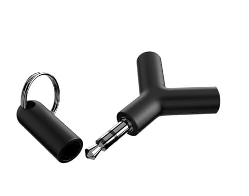 BERLAT Headphone Audio Y-Splitter, 3.5mm Male to Dual 3.5mm...