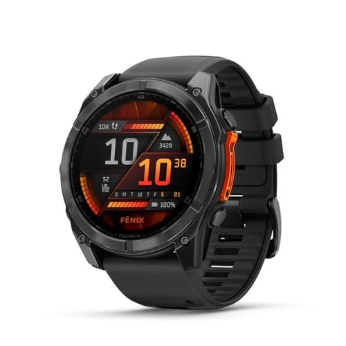 Garmin fēnix® 8 – 51 mm, AMOLED, Premium Multisport GPS...