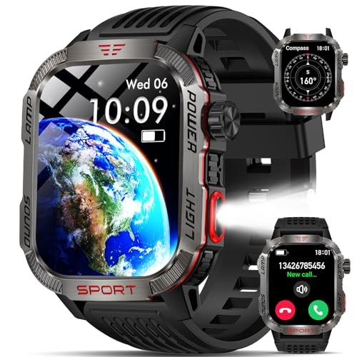 YYKY Military Smart Watches for Men - 40 Days Battery...