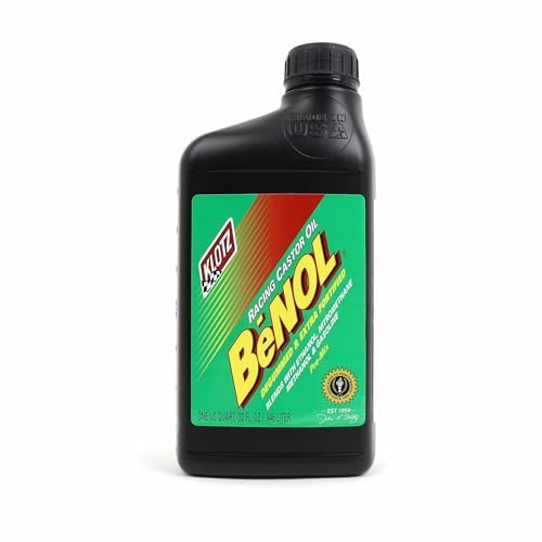 Klotz BeNOL Pre-Mix Castor Oil for 2-Stroke Racing Engines...