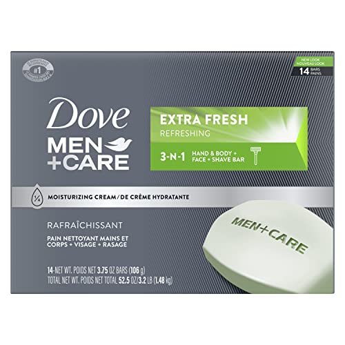 Dove Men+Care Bar 3 in 1 Cleanser for Body, Face,...
