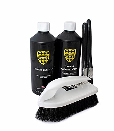 PROTEX Convertible Soft Top Care Kit with Canvas Cleaner...