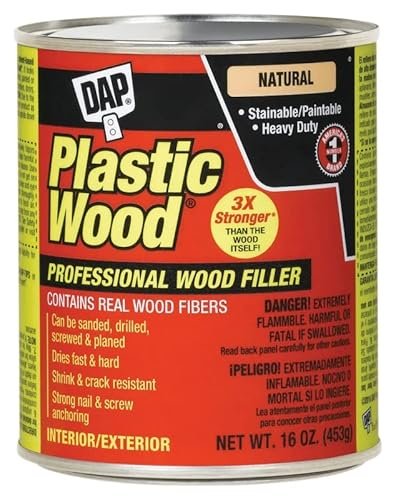 2 PACK DAP Plastic Wood 21506 Wood Filler, Paste, Strong...