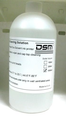 DSM Eco Solvent Cleaning Solution1000 ml (1 Liter) for...