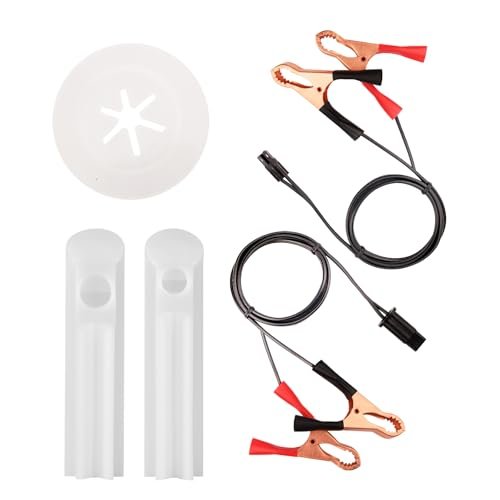 Universal Fuel Injector Flush Cleaner Adapter, with 2 Size...