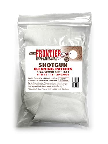 Big 45 Frontier Metal Cleaner Shotgun Cleaning Patches