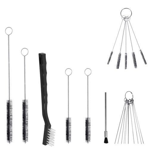 17pcs Multi-Purpose Spray Gun Cleaning Kit,Nylon Brushes...