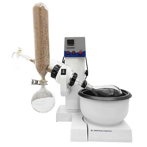 BEILOCKERY 2L Auto Lifting Rotary Evaporator, 110V Lab...