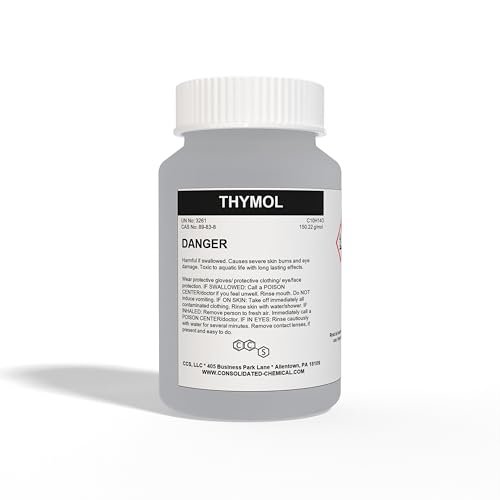 CCS CONSOLIDATED CHEMICAL & SOLVENTS Thymol Crystals High...
