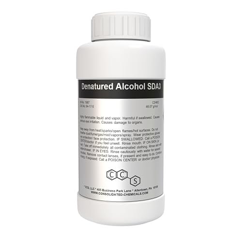 Denatured Alcohol | Multi-Purpose Solvent & Cleaner | Ideal...