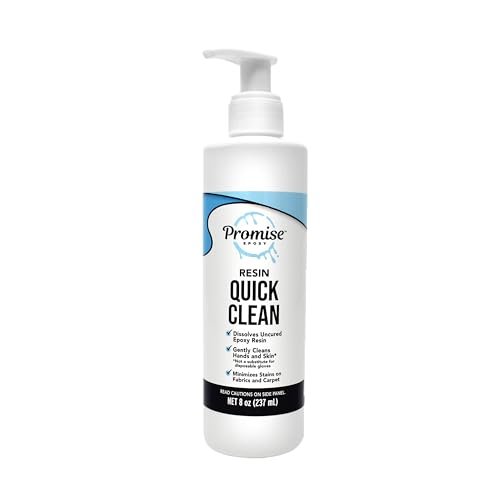 Promise Epoxy Resin Quick Clean Remover 8 oz - Ideal...