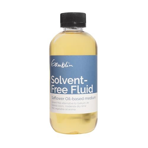 Gamblin Solvent-Free Fluid Oil Painting Medium, 8.5 Fluid...
