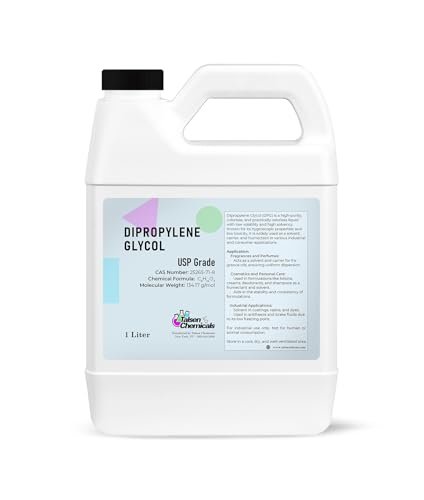 Dipropylene Glycol (DPG) Fragrance Grade 1 Liter / 33.8...