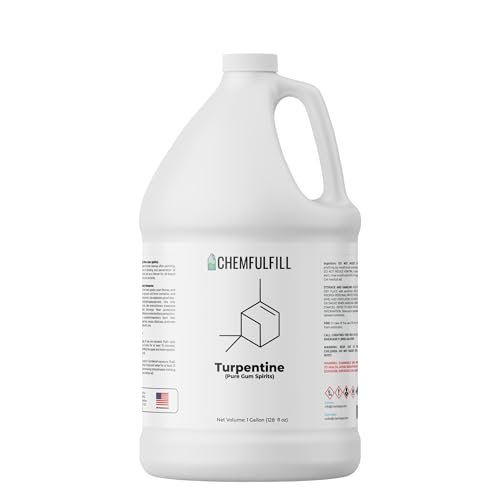 Chemfulfill Turpentine - Pure Gum Spirits - High Purity,...
