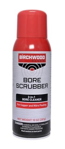 BIRCHWOOD CASEY Bore Scrubber 2-in-1 Cleaner Gun Solvent...