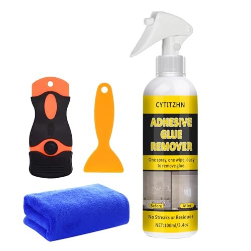 Adhesive Remover - Powerful Sticker & Glue Remover Spray...