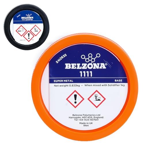 Belzona 1111 Super Metal Epoxy Composite Kit - 1kg for...