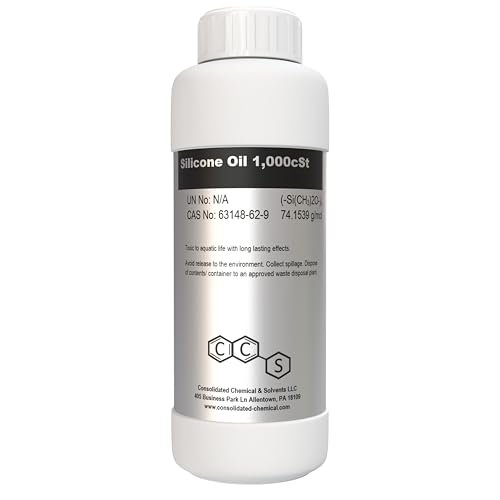 Silicone Oil 1,000cst 500ml (16oz) High Purity
