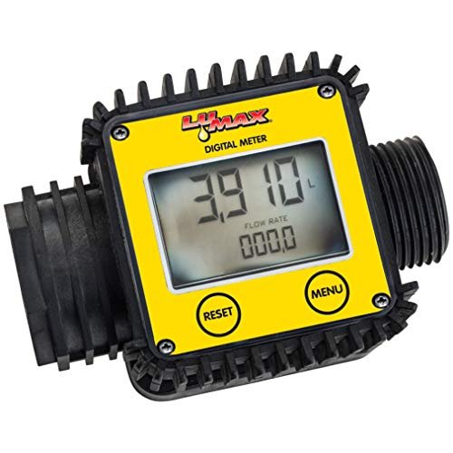 LUMAX LX-1371 Electronic Flow Meter (PPS), Suitable for...