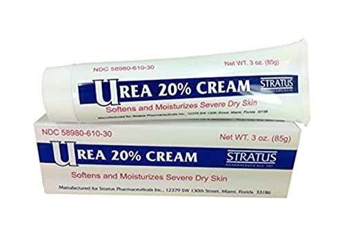 Urea 20% Almond Scent Cream 3oz - Dry Skin Moisturizer...