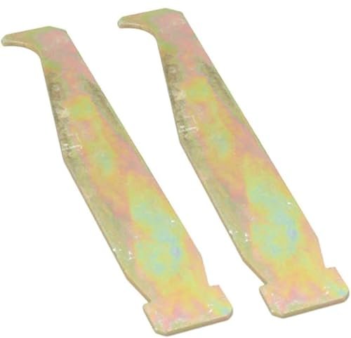 2Pcs Yellow Bar Groove Cleaner Chain Saw Guide Bar Rail...