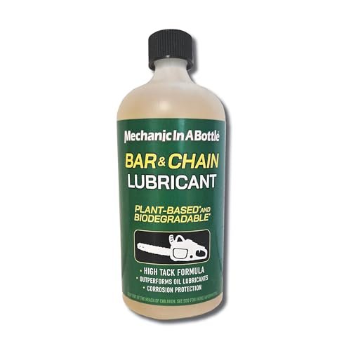 Mechanic In A Bottle Biodegradable Chainsaw Lubricant –...