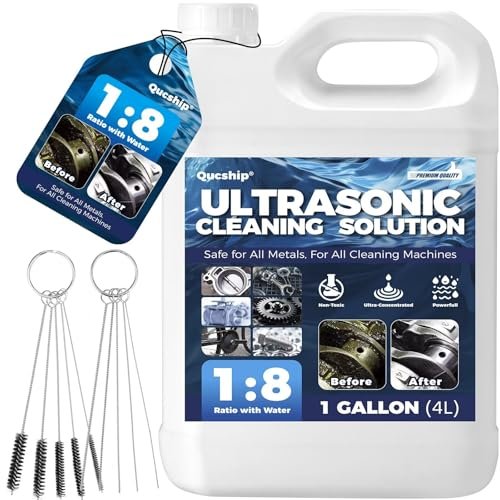 Qucship Makes 9 Gallons Concentrated Ultrasonic Cleaner...