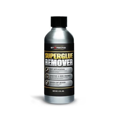 STARBOND Super Glue Remover, Dissolves Adhesive, CA Glue...