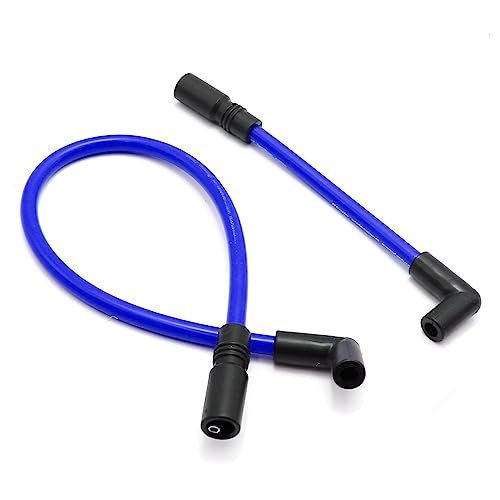 2 Pcs 10.4mm 10mm Motorcycle Spark Plug Wire Kit...