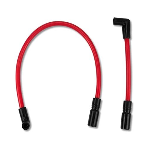Tavaski 10.4mm 10mm Spark Plug Wire Kit Fit for Harley...