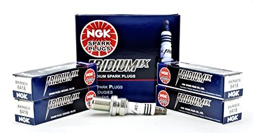 NGK # 6418 Iridium Spark Plugs BKR6EIX - 4 PCS...