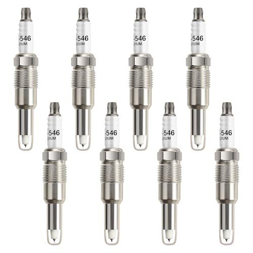 Iridium Spark Plugs 8 Pack SP515 SP546 Compatible with...